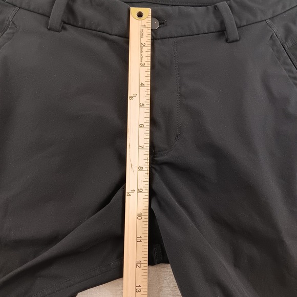 Lululemon Mens Black Shorts Size 34 Athletic Golf Casual Everyday Comfort - Picture 4 of 9